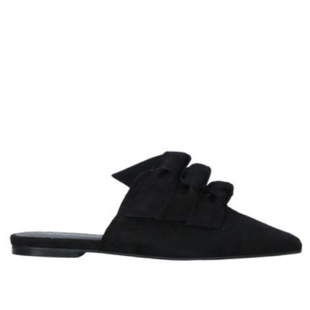 New JEFFREY CAMPBELL Bow Mules in Black Size 8